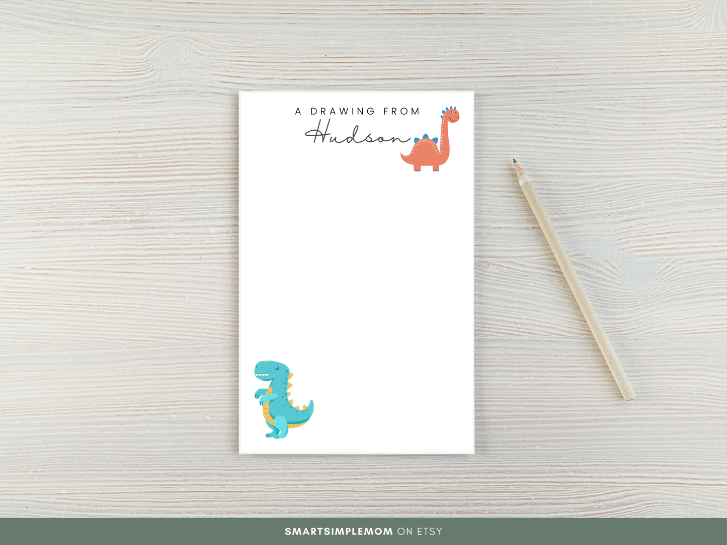 NOTEPAD FOR KIDS Personalized